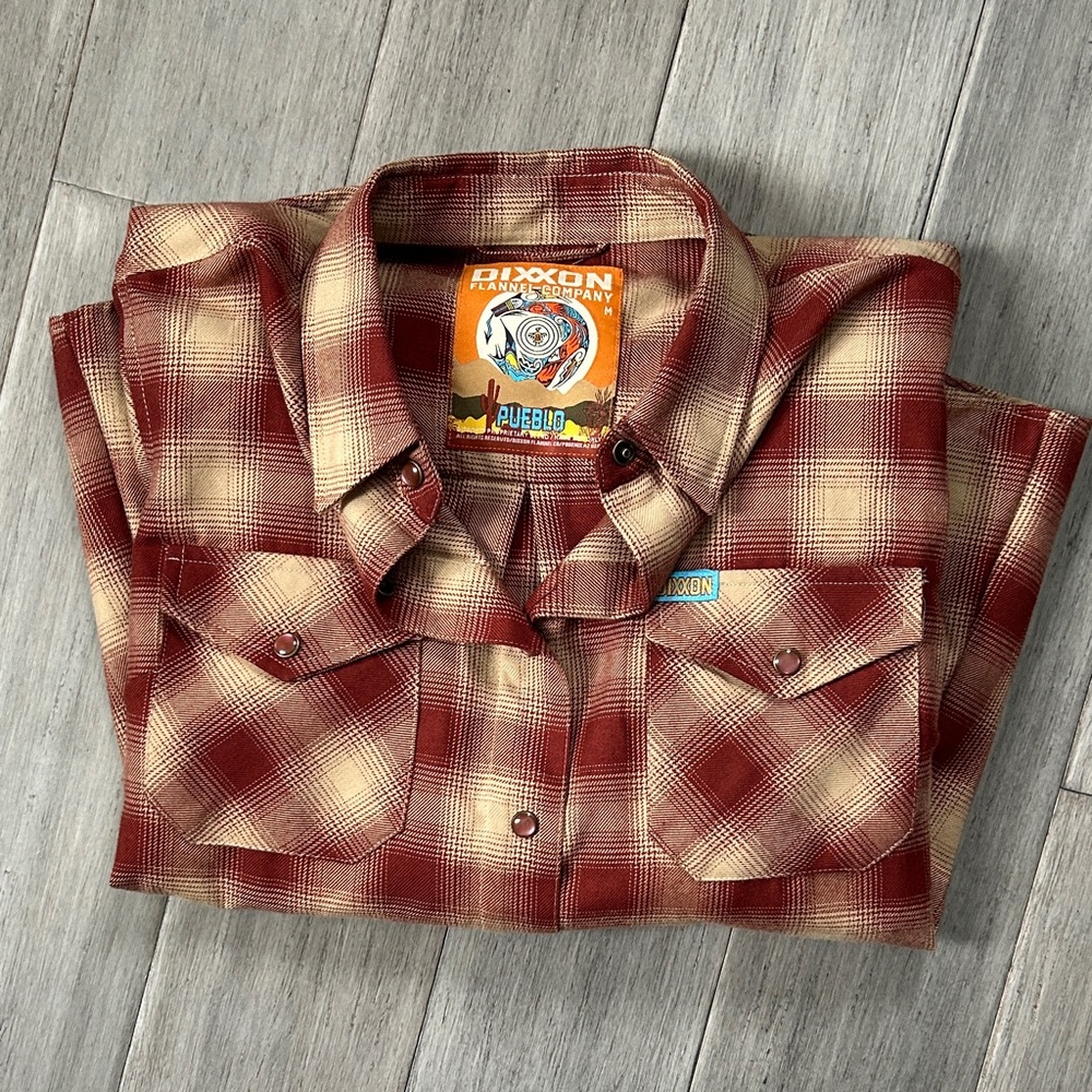 Dixxon Women’s Red Plaid Shirt